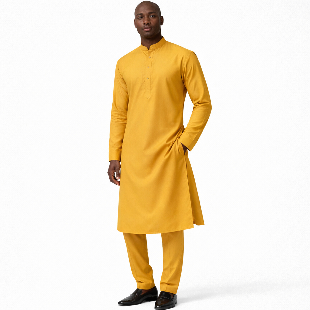 Mustard Yellow Classic Senator Fabric